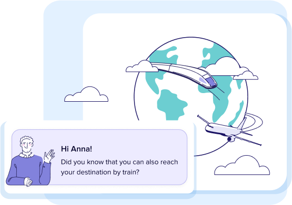 Goelett business travel options with SBT for train and plane bookings - Smart solutions for business trips